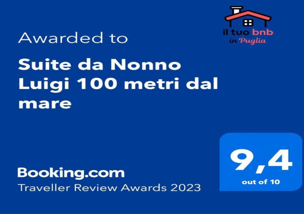 Suite Da Nonno Luigi 100 Metri Dal Mare Giovinazzo Exteriér fotografie
